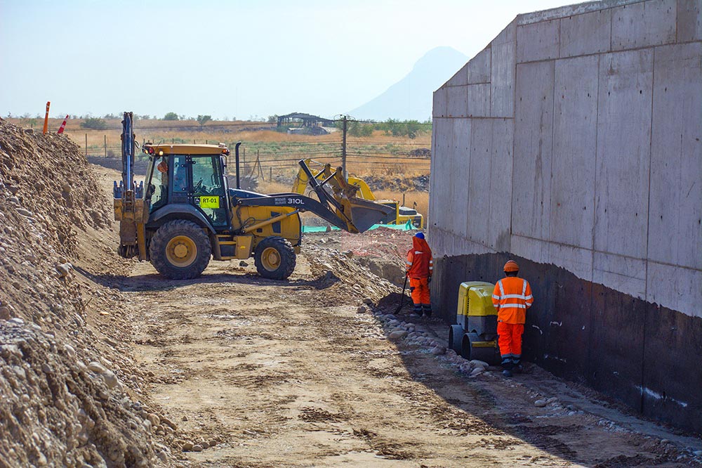 Acceso Vial AMB III: Aavance de obras de nuevo acceso norte